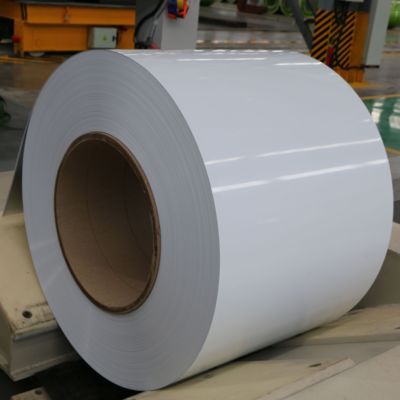 Bobine d'aluminium 5754 en alliage d'aluminium (1,5 mm, finition polyester blanc) pour panneaux d'armoires