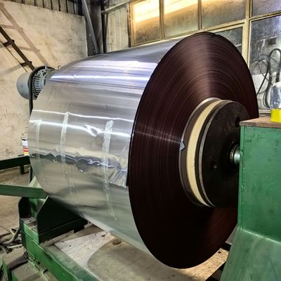 Tape d'aluminium couleur de qualité AA1100 (0,09 mm de diamètre) pour l'étanchéité des bords du système de toiture métallique