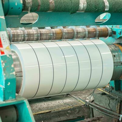 Largeur 70/80 mm bande d'aluminium enduite de couleur plate