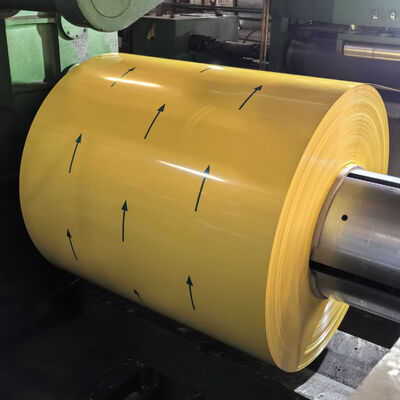 0.8mm PE revêtue feuille de toiture en aluminium pour les toits commerciaux et résidentiels