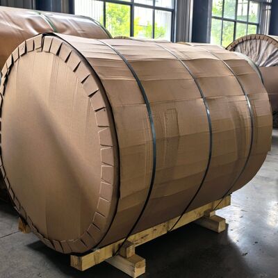 Bobine de gouttière en aluminium peinte des deux côtés de 18 pouces pour systèmes de gouttières sans soudure