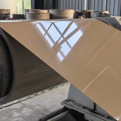 Plaque d'aluminium pour la décoration de bâtiments alliage revêtu de couleur durable 1060 H34 Matériau de panneau composite pour revêtement de façade