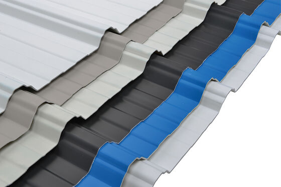 Plaque d'aluminium prépeinte revêtue de PVDF pour les applications de toiture industrielle