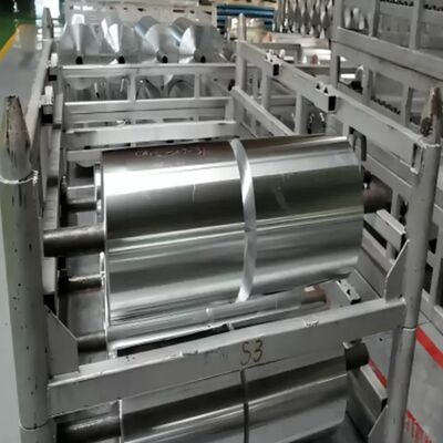 Feuille d'aluminium en alliage d'aluminium 8011 pour conteneurs semi-rigides | Épaisseur 0,04–0,15 mm | Largeur 100-1200 mm | Lubrifié ou ordinaire-