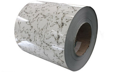 Épaisseur en aluminium pré peinte de la feuille conçue par modèle de marbre 0.20-3.00mm