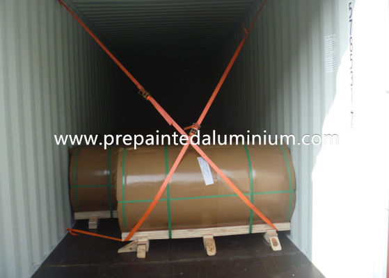 2490mm 3003 H14 ont pré peint l'aluminium pour la décoration de mur