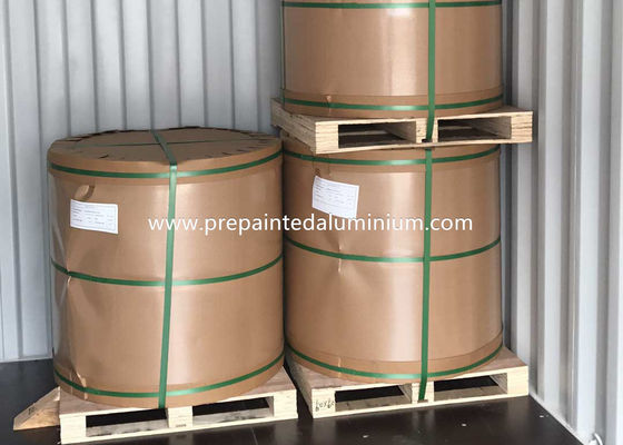 25 la mesure ASTM Pvdf standard a pré peint la feuille en aluminium