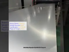 Alliage 3105 H34 Température 0,43 mm Épaisseur feuilles d'aluminium revêtues de couleur Ral pour le panneau extérieur du bâtiment